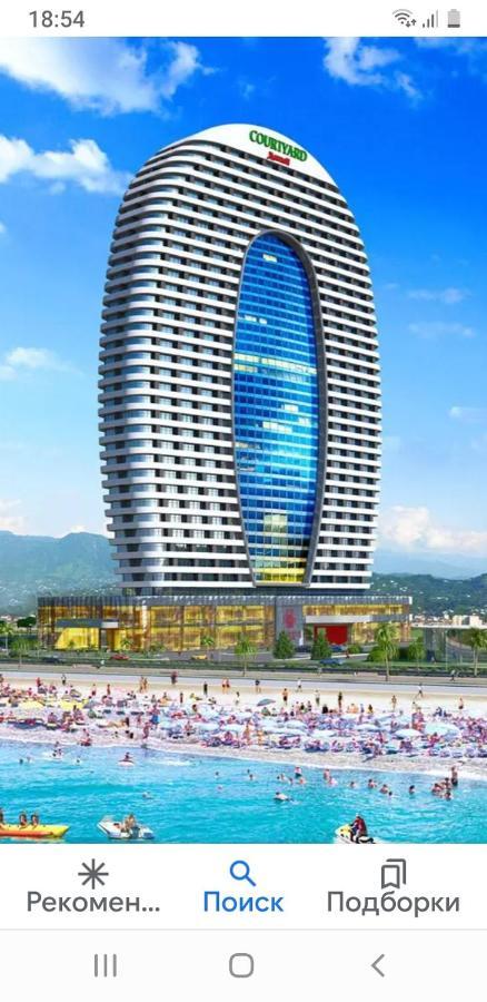 Luxury Apartments With Sea View Batumi Bagian luar foto